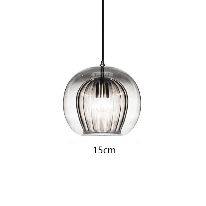 Suspension élégante en verre | Style contemporain