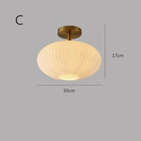 Plafonnier en verre | Vintage