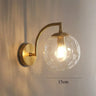 Applique murale verre teinté | Style vintage